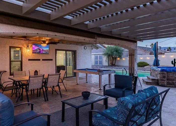 Pool Pool Table Fire Pit Game Holiday home Lake Havasu City